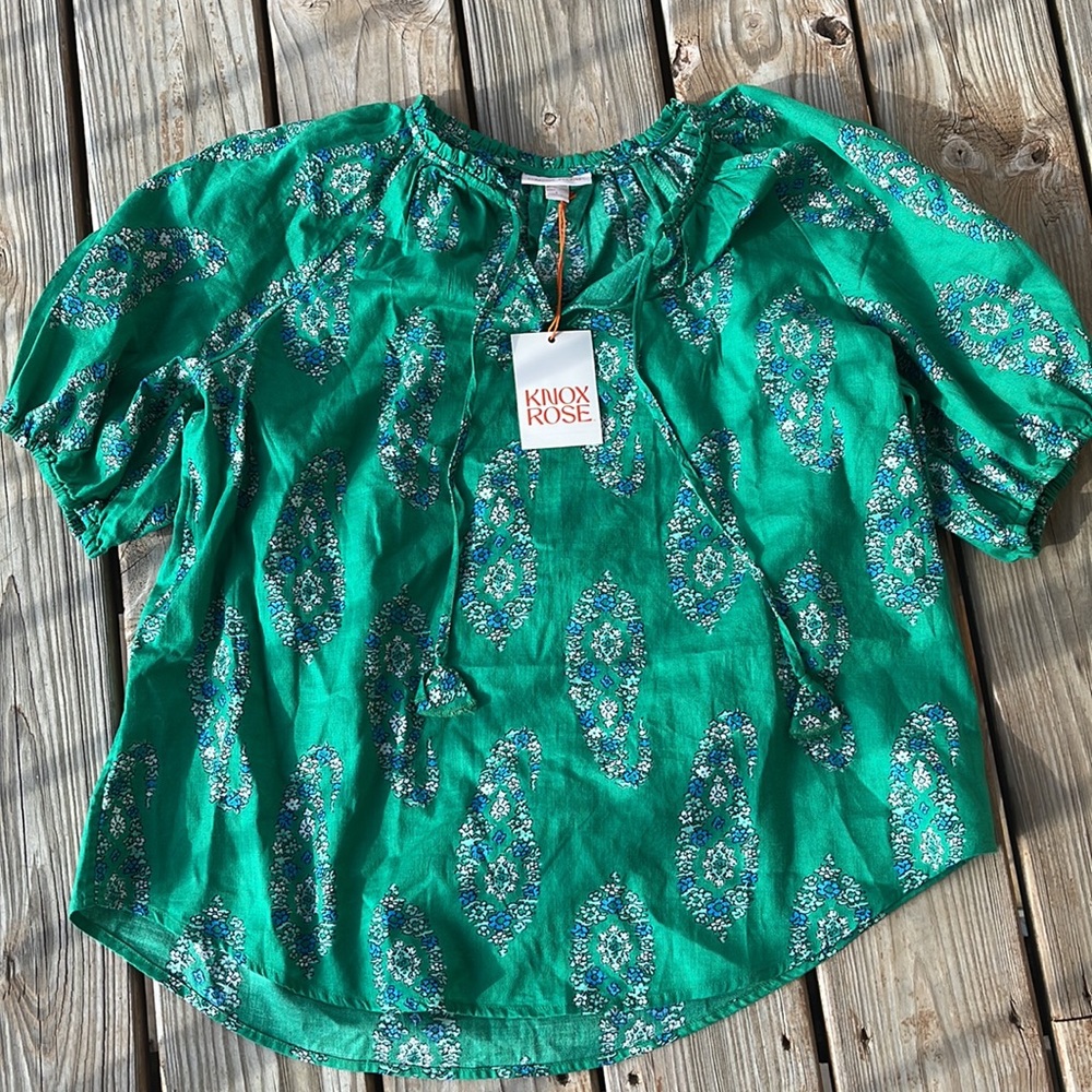 Women’s Short Sleeve Top - Knox Rose Sz L